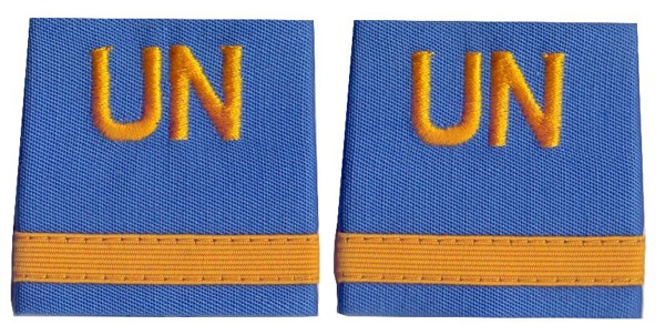 Bild von UN Rangabzeichen Major Vereinte Nationen UNO Truppen 