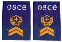 Bild von OSCE Rangabzeichen Feldweibel Schulterpatten
