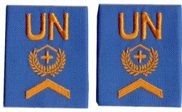 Bild von United Nations UN Rangabzeichen Wachtmeister UNO 