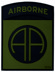 Bild von 82nd Airborne Abzeichen grün All American PVC Rubber Patch