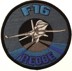 Bild von F-16 Fighting Falcon Recce Patch Aufnäher