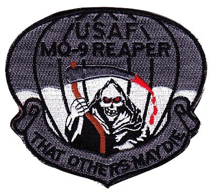 Picture of MQ-9 Reaper Drohne USAF "that others may die"