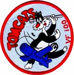 Bild von VF-100 Fighting 100 Tomcats WWII Abzeichen