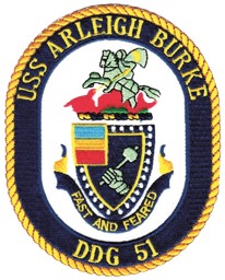 Bild von USS Arleigh Burke DDG 51 US Navy Zerstörer 