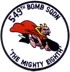 Bild von 549th Bomb Squadron WWII US Air Force Abzeichen "The mighty eight"