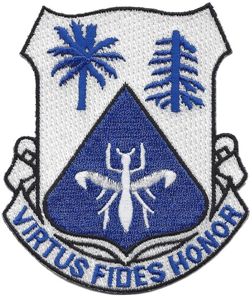 Bild von 518th infanterie regiment Abzeichen "virtus fides honor"