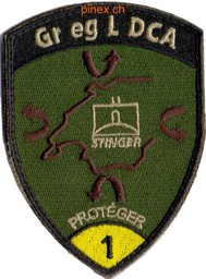Bild von Gr eg L DCA 1 gelb mit Klett Flab Badge