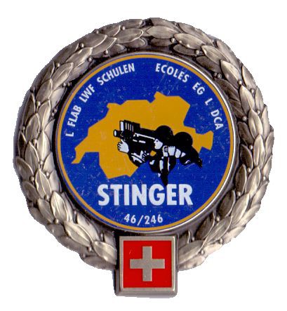 Bild von Stinger L Flab LWF Schulen Béret Emblem