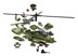 Bild von Airfix Apache Kampfhelikopter Bausteine Bausatz 