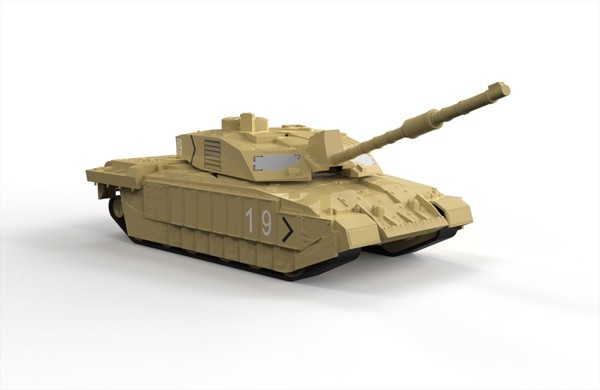Bild von Airfix Challenger Panzer Bausteine Bausatz 