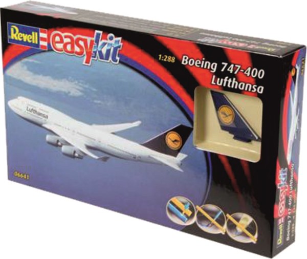 Bild von Revell Easy Kit Boeing 747 Lufthansa Stecksystem 1:288