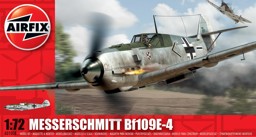 Bild von Messerschmitt Bf109E-4 Plastikmodellbausatz 1:72 Airfix