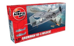 Bild von Airfix Grumman F4F-4 Wildcat Modellbausatz 1:72
