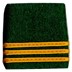 Bild von Hauptmann Gradabzeichen Schulterpatten Infanterie. Preis gilt für 1 Stück 
