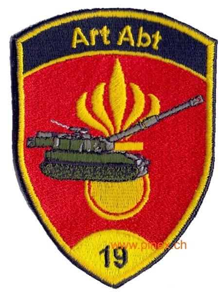 Bild von Artillerie Abt 19 gelb ohne Klett