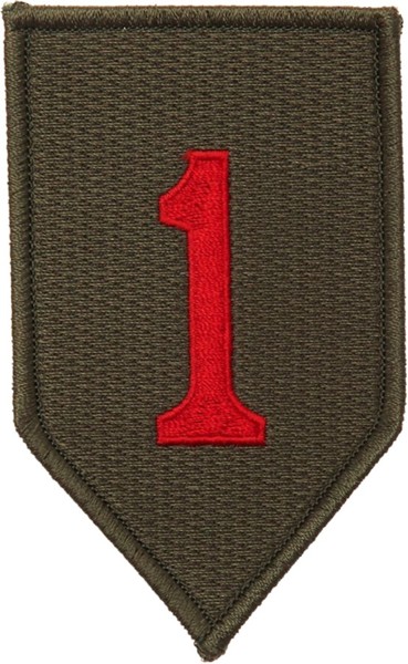 Bild von 1st Infantry Division Abzeichen "Big Red one"