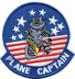 Bild von F14 Tomcat Plane Captain Abzeichen