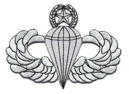 Bild von Fallschirmspringer Airborne Master Jump Wings Abzeichen