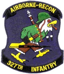 Bild von 327th Airborne Infanterie Division Airborne-Recon Abzeichen