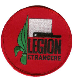 Bild von Fremdenlegion Abzeichen Stoffaufnäher Légion étrangère