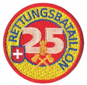 Immagine di Rettungsbataillon 25 Badge Schweizer Armee