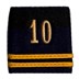 Bild von Oberleutnant 10 Gradabzeichen Schulterpatte. Preis gilt für 1 Stück 
