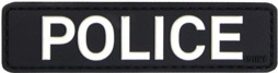 Bild von Police Polizeiabzeichen PVC Rubber
