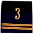 Bild von Oberleutnant 3 Gradabzeichen Schulterpatten. Preis gilt für 1 Stück 
