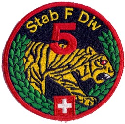Bild von Stab Felddivisiom 5 Abzeichen Schweizer Armee