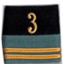 Bild von Oberleutnant Genietruppen Verplegungsoffizier Gradabzeichen Schulterpatten. Preis gilt für 1 Stück 