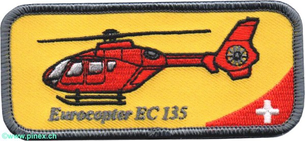 Bild von Eurocopter EC-135 Pilotenabzeichen Aufnäher