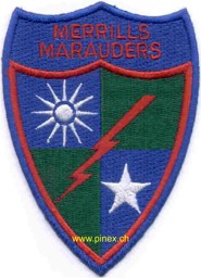 Bild von 5307th Long Range Penetration Special Operations Patch Merrills Mauders Abzeichen