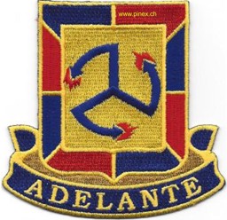 Bild von 515th Infantry Regiment Patch Adelante US Army Abzeichen