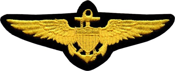 Bild von US Navy Pilot Wings Aufnäher Abzeichen