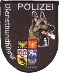 NIEDERSACHSEN Polizei OLDENBURG Diensthundführer STAFFEL K-9 DHF Abzeichen Patch