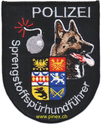 Bild von Polizei Niedersachsen Sprengstoffspürhundführer Abzeichen