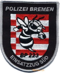 Bild von Polizei Bremen Einsatzzug Süd Abzeichen mit Klett