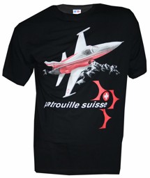 Bild von Patrouille Suisse T-Shirt schwarz