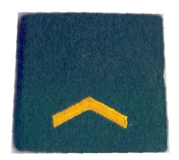 Bild von Korporal Rangabzeichen Infanterie. Preis gilt für 1 Stück