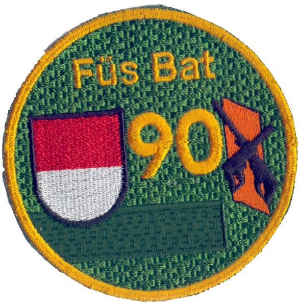 Picture of Füs Bat 90 grün Armee 95 Aufnäher
