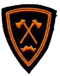 Bild von Rammsappeur Doppelrand Spezialistenabzeichen Oberarmabzeichen Schweizer Armee
