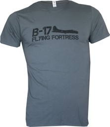 Bild von B-17 Flying Fortress T-shirt grau