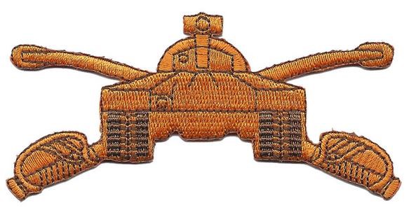 Bild von US Army Infanterie Panzertruppen Armored Cavalry Abzeichen