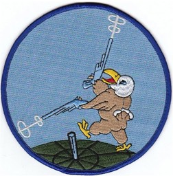 Bild von 186th Fighter Squadron US Air Force Abzeichen "CHARLES CHICKENS VIGALANTES"