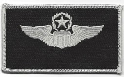 Bild von US Air Force Command Pilot Wings Abzeichen Namensschild