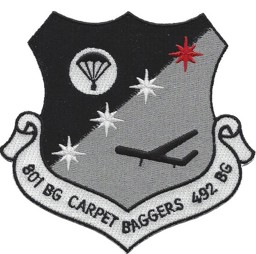 Bild von 801st & 492nd Bomb Group Abzeichen US Air Force "Carpet Baggers" WWII