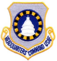 Bild von US Air Force Headquarters Command USAF Abzeichen Patch