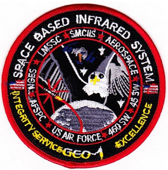 Immagine di NASA Space Based Infrared System Patch Abzeichen USAF