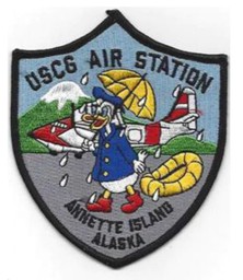 Bild von U.S.Coast Guard Air Station Annette Island Alaska Abzeichen Patch