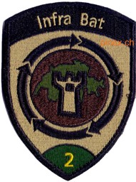 Bild von Infra Bat 2 grün Badge mit Klett